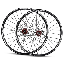 ZYHDDYJ Mountain Bike Wheel ZYHDDYJ Bicycle Wheelset Mountain Bike Wheelset 29 Inch, Aluminum Alloy Rim 32H Disc Brake MTB Bicycle Wheelset, Quick Release Front Rear Wheels Fit 7-11 Speed Cassette Hub