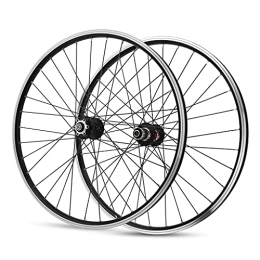 ZYHDDYJ Mountain Bike Wheel ZYHDDYJ Bicycle Wheelset MTB Mountain Bike Wheelset 26 / 27.5 / 29inch Quick Release Bicycle Cycling Rim 32H Disc / V Brake 7-11speed Cassette Freewheel (Size : 29INCH)