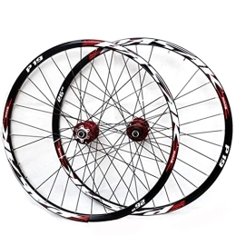 ZYHDDYJ Mountain Bike Wheel ZYHDDYJ Bicycle Wheelset Wheelset Bike Mtb 26 / 27.5 / 29 Inch Aluminum Alloy Rim 32H Disc Brake Quick Release Front Rear Black Bicycle Wheels Fit 7 / 8 / 9 / 10 / 11 Speed Cassette (Color : B, Size : 29inch)