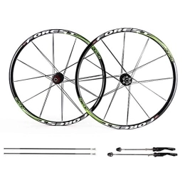 Zyy Mountain Bike Wheel Zyy 26 Inch Bike Wheelset, MTB Cycling Wheels 27.5 Inch Mountain Bike Disc Brake Wheel Set Quick Release 5 Palin Bearing 8 9 10 Speed 100mm Brackets Hubs (Color : C, Size : 27.5inch)