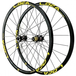 Zyy Mountain Bike Wheel Zyy MTB Bicycle Wheelset 26 / 27.5 / 29in Hybrid Mountain Bike Wheels Rim Disc Brake Front &Rear Wheel Thru axle 8 / 9 / 10 / 11 / 12 Speed 24H (Color : C, Size : 26in)