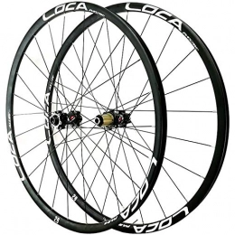 Zyy Mountain Bike Wheel Zyy MTB Bicycle Wheelset 26 / 27.5 / 29in Hybrid Mountain Bike Wheels Rim Disc Brake Front &Rear Wheel Thru axle 8 / 9 / 10 / 11 / 12 Speed 24H (Color : D, Size : 26in)