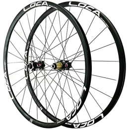 Zyy Mountain Bike Wheel Zyy MTB Bicycle Wheelset 26 / 27.5 / 29in Hybrid Mountain Bike Wheels Rim Disc Brake Front &Rear Wheel Thru axle 8 / 9 / 10 / 11 / 12 Speed 24H (Color : D, Size : 27.5in)