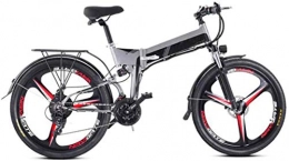 RDJM vélo RDJM VTT Electrique, 26 Pouces Vélos électriques, 21 Vitesse Montagne Boost Vélo 48V350W Adulte Vélo Sports de Plein air