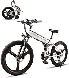 RDJM vélo RDJM VTT Electrique Ebike 26 « » Vélo électrique for Adultes 350W VTT avec 48V 10Ah Batterie au Lithium, Bright LED phares et klaxon, 21Speed ​​Vitesse