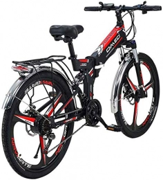RDJM vélo RDJM VTT Electrique Smart vélo électrique for Les Adultes 26 '' E-Bike 300W 48V 10Ah Batterie Lithium-ION vélomoteur Mountain Bicycles électrique