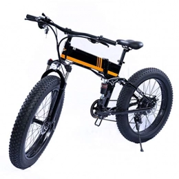 Amantiy Vélo de montagne électrique pliant Vélo de montagne électrique, 26 '' Electric Mountain Bike 36V 350W 10Ah amovible de grande capacité au lithium-ion rechargeable double Freins à disques Capacité de charge 100 kg Vélo électrique puissa