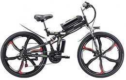 Erik Xian vélo Vélo électrique électrique VTT 26 '' électrique pliant VTT, vélo électrique avec 48V 8Ah / 13Ah / 20AH Lithium-ion rechargeable, Suspension haut de gamme et 21 Gears pleine vitesse, moteur 350W pour l