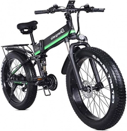 Erik Xian vélo Vélo électrique électrique VTT Pliant vélo électrique for Adultes 26" Vélo électrique / Commute Ebike avec 1000W Moteur 48V 12.8Ah Batterie Professionnelle 21 Vitesse de Transmission Gears pour Les Se