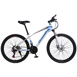 BNHHB Vélo de montagnes 26 Pouces VéLos VTT Mountain Bike, Acier à Haute Teneur En Carbone Vélo De Montagne Fourche Avant Amortissante Vélos Adultes Avec Freins à Double Disque Pour Hommes