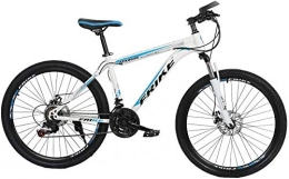 Suge vélo 27 Vitesses VTT 26 Pouces Frein Disque tudiant City Bike Hard Tail Suspension Avant Sige rglable (Color : D)