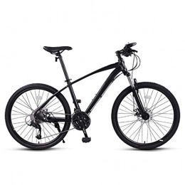 ZHEDYI vélo 27 Vitesses VTT Absorbant Les Chocs, Velo Homme, 26in Montagne Vélo Vélos De Voyage Adulte, Double Disque Trame À Faible Portée En Alliage D'aluminium De Frein, L'axe Inférieur De Palier Étanche