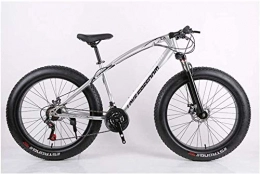 Aoyo Vélo de montagnes Adulte Mountain Bikes, Cadre Suspension Avant Fat Tire Vélo De Montagne, Cadre En Acier Haute Teneur En Carbone Tout Terrain VTT, 26 Pouces 7 / 21 / 24 / 27 Vitesse, 26 Pouces 21 Vitesses