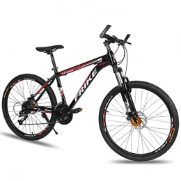 BaiHogi Vélo de montagnes BaiHogi Vélo de Course Professionnel, 26 Cadre Alliage d'aluminium de vélo de Montagne de Montagne for Hommes 21 / 24 / 27 Vitesse avec Frein à Double Disque for Hommes Femme Adulte et Adolescents / Bleu