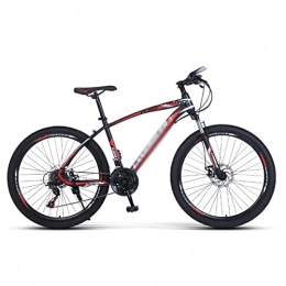 BaiHogi Vélo de montagnes BaiHogi Vélo de Course Professionnel, VTT Suspension Avant Cadre 21 / 24 / 27 Vitesses Shifter 26 Pouces Roues Double Freins à disques Vélos for Hommes Femme Adultes et Adolescents / Vert / 24 Vitesse