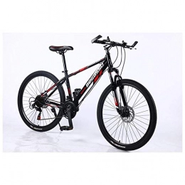 YIONGA vélo CAIJINJIN vélo Sports de plein air en aluminium 26 "VTT de montagne avec Dual Discbrake 2130 Vitesse Drivetrain, 4 couleurs for hommes et femmes Sports de plein air ( Color : Black , Size : 30 Speed )