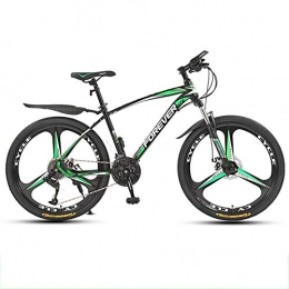 CJF vélo CJF 26 Pouces VTT 21 Vitesse Légère Route avec Verrouillables Amortisseur Avant Forkand Mécanique Disque De Frein pour Hommes Et Femmes, C