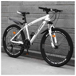 COSCANA Vélo de montagnes COSCANA Vélo De Montagne avec Suspension Avant De Cadre De 17", VTT 21-27 Vitesses, Freins à Double Disque Vélo De Montagne pour Hommes Femmes AdultesWhith-21 Speed