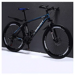 COSCANA Vélo de montagnes COSCANA Vélo De Montagne pour Hommes Et Femmes, VTT à Suspension Avant, 24-27 Vitesses, Roues De 26 Pouces, Vélo De Montagne à Cadre en Aluminium De 17 PoucesBlue-24 Speed