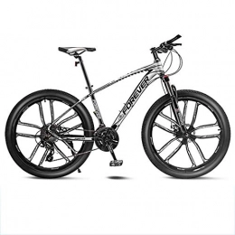 CPY-EX Vélo de montagnes CPY-EX VTT, Cadre en Alliage d'aluminium, 24 / 27 / 30 / 33 Vitesse, 27, 50 Pouces Diamètre de Roue, équitation d'extérieur Vélo Adulte Hommes, D3, 27