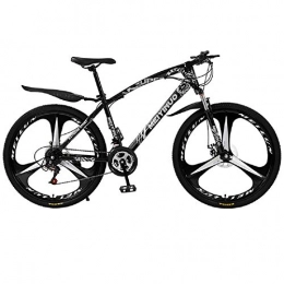 CYCC Vélo de montagnes CYCC Mountain Bike Off-Road Lightweight Dual Disc Brake Shock Absorption Variable Speed ​​Urban Highway Men and Women Adult 27-Speed-Noir_26 Pouces