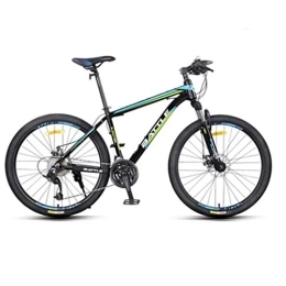 Dsrgwe vélo Dsrgwe VTT, 26inch Mountain Bike, Cadre en Alliage d'aluminium Vélos hardtails, Suspension à Double Disque et Frein Avant, 27 Vitesse (Color : B)