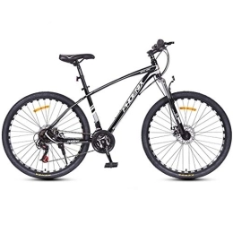 Dsrgwe vélo Dsrgwe VTT, Mountain Bike / Vélos, Cadre en Acier au Carbone, Suspension Avant et Double Disque de Frein, Roues 26 Pouces, 24 Spoke Vitesse (Color : E)