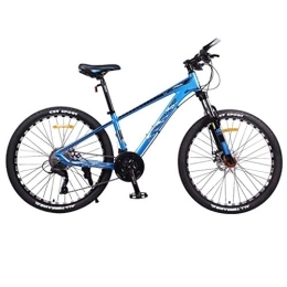 Dsrgwe vélo Dsrgwe VTT, VTT / Vélos, Cadre en Alliage d'aluminium Dur-Queue vélo, Suspension Avant et Double Disque de Frein, Roues 26 Pouces, 27 Vitesses (Color : D)