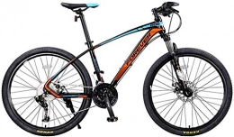 ETWJ vélo ETWJ Vélo de Montagne, Suspension complète Hommes VTT 26 Pouces Cadre 33 Vitesse d'huile Frein à Disque Speed ​​Bike Off-Road Racing (Color : Blue)