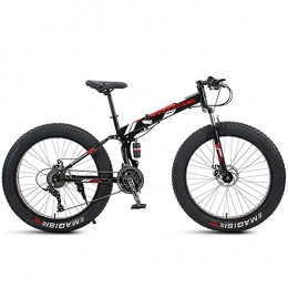 GWL Vélo de montagnes GWL 24 26 Pouces VTT Tout Suspendu 27 Vitesses, Vélo Homme Et Vélo Femme, Vélo pour Garçons, Filles, Femme Et Homme - Frein à Disque Avant Et Arrière / A / 24inch