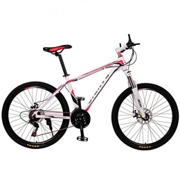 GXQZCL-1 vélo GXQZCL-1 VTT, vlo Tout Terrain, 26" Vlos de Montagne, hardtails vlos avec Double Frein Disque et Suspension Avant, Cadre en Acier au Carbone, 21 Vitesses, 27 Vitesses, 30 Vitesse MTB Bike