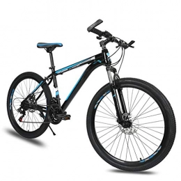 HARUONE Vélo de montagnes HARUONE 26" Vlos De Montagne Vlos, 21 Pliable Vitesses D'absorption Variable Choc Vitesse, Cadre Rigide pour Hommes VTT, Bleu