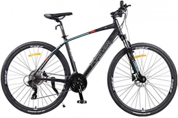 IMBM Vélo de montagnes IMBM Femmes Mountain Bikes, 26 Pouces 27 Vitesses Mountain Trail Bike, Double Disque de Frein en Aluminium Cadre Semi-Rigide VTT, Siège réglable (Color : Grey)