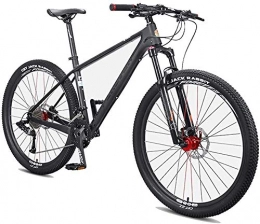 IMBM Vélo de montagnes IMBM Vélos de Montagne Hommes, 27, 5 Pouces Hardtail Mountain Trail vélo, Cadre en Fibre de Carbone, Huile de Frein à Disque Tout Terrain Vélo de Montagne