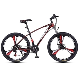 Kays vélo Kays VTT Vélo de Montagne Mountain Bike, 26 « » Roue Vélos 24 Vitesses VTT Léger en Alliage D'aluminium Cadre De Suspension De Frein À Disque Avant (Color : Red)