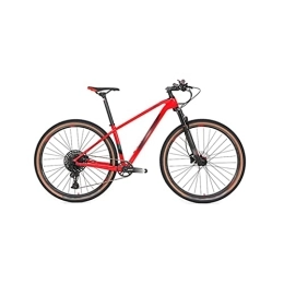 LANAZU vélo LANAZU Vélo Adulte, Roue en Aluminium VTT en Fiber de Carbone, Frein à Disque hydraulique, adapté aux Adultes et aux étudiants