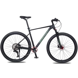 LANAZU vélo LANAZU Vélo de Montagne en Alliage d'aluminium, VTT Tout-Terrain pour Adulte, Freins à Double Huile, dégagement Rapide Avant et arrière, adapté aux Voyages