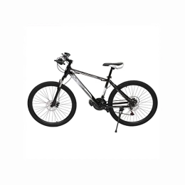 LANAZU vélo LANAZU Vélo à Transmission, VTT, Frein à Disque 26 Pouces à 21 Vitesses, siège réglable, adapté au Transport et à L'Aventure