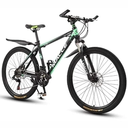 LapooH vélo LapooH Vélo de Montagne Professionnel pour Femmes / Hommes 26 Pouces VTT vélos 21 / 24 / 27 Vitesses Cadre en Acier au Carbone léger Suspension Avant, D, 21 Speed