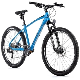 Leaderfox vélo Leader Fox Factor Vélo VTT 26" en Aluminium 8 Vitesses Freins à Disque RH 36 cm Bleu Mat