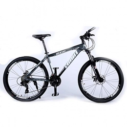 LISI vélo Lisi Alliage d'aluminium 26 Pouces de vélo de Montagne 27 Vitesse Hors Route Adulte Vitesse Hommes et Femmes de Montagne vélo, Gray