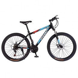 Llpeng vélo Llpeng Mens Mountain Bike avec Cadre en Acier au Carbone, 21-vitesse-24 / de 26 Pouces, des Roues à Rayons, Double Disque de Frein Cadeau étudiant vélo (Color : 3, Size : 26 inch)