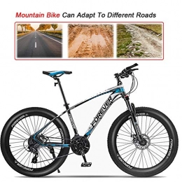 LYRWISHJD Vélo de montagnes LYRWISHJD Vélo de montagne 27, 5 pouces pour adultes et adultes avec cadre en alliage d'aluminium et tige de selle réglable sans outil (couleur : 30 vitesses, taille : 61 cm)