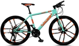 Lyyy Vélo de montagnes Lyyy 26 Pouces Mountain Bikes, Adulte Frein Dual Disc Hommes Hardtail Mountain Bike, Absorption des Chocs Ultra léger Course sur Route à Vitesse Variable vélo YCHAOYUE