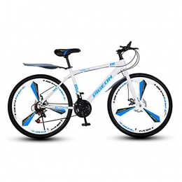 M-YN vélo M-YN Vélo De Montagne 24 / 26 Pouces pour Hommes Womans 21 Vitesse Plein Suspension Brakes Beach Cruiser Bicyclettes(Size:24inch, Color:Blanc)