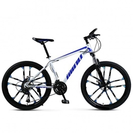 mengzhifei Vélo de montagnes Mengzhifei VTT adulte 26" 27 / 30 vitesses à une roue Offroad Vitesse variable Vélo Homme étudiant Amortisseur Vélo