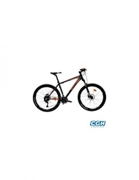 Motodak Vélo de montagnes Motodak Velo VTT 27.5" MTB c550 Sirio carratt Noir / Orange Fluo t38 alu alivio 8x3 Disque Hydr. su