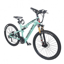 Mountain Dirt bike 27.5 in 27 Speed ​​Alliage d'aluminium Mountain Bike Vélo Light Suspension complète VTT Vitesse Amortisseur Engrenages Freins à double disque Vélos de route de montagne Cyclisme