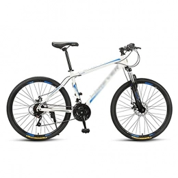 MQJ Vélo de montagnes MQJ Vélo Vtt de Vtt de 26 Pouces Vélo de Vtt de Vtt de Vtt Avec Dual-Disc Freins Cyclisme Commuter City Vélo Pour Adultes Mens Femmes / Bleu / 24 Vitesse