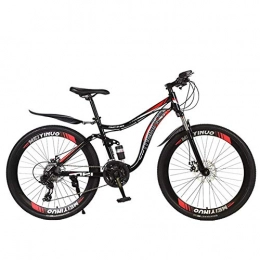 Aquila Vélo de montagnes Outroad Mountain Bike, 26 Mountain Bike Racing plusieurs couleurs d'extérieur à vélo double de freins à disque (26 '', 21 / 24 / 27Speed) AQUILA1125 (Color : B)